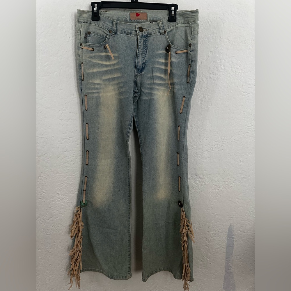 Size 9/10‎ CREST Western Y2k Flared Jeans